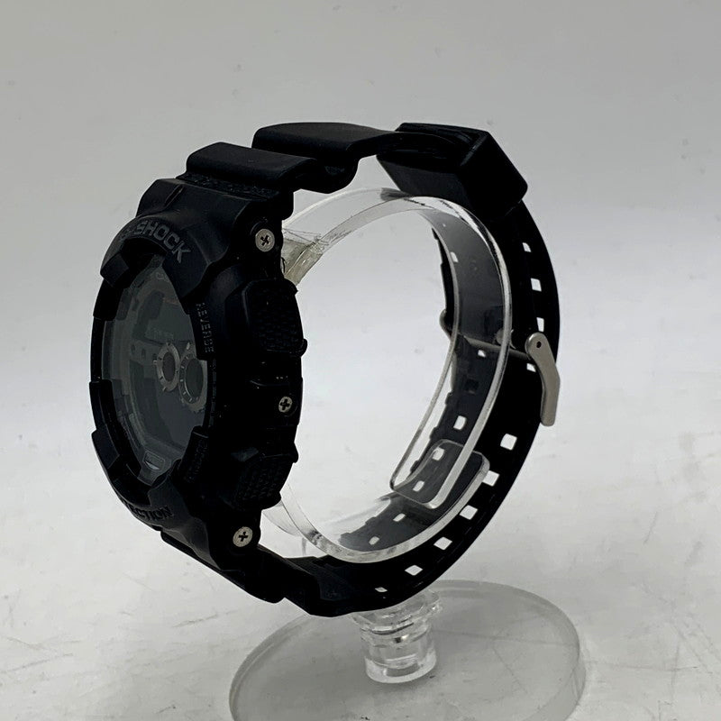 【中古品】【メンズ】 G-SHOCK ジーショック GD-100-1BJF GD-100 SERIES デジタル腕時計 196-250828-ma-15-izu サイズ：55 × 51.2 × 17.4 mm カラー：BLACK 万代Net店