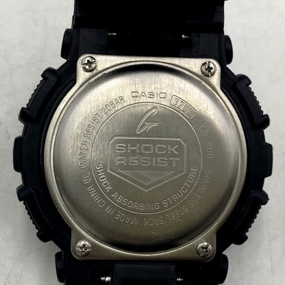 【中古品】【メンズ】 G-SHOCK ジーショック GD-100-1BJF GD-100 SERIES デジタル腕時計 196-250828-ma-15-izu サイズ：55 × 51.2 × 17.4 mm カラー：BLACK 万代Net店