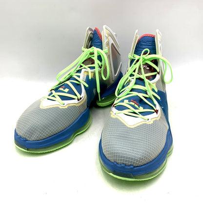 【中古品】【メンズ】 NIKE ナイキ DC9339-400 LEBRON 19 レブロン 19 靴 スニーカー シューズ 160-250828-ma-17-izu サイズ：34cm カラー：DUTCH BLUE/LIME GLOW 万代Net店
