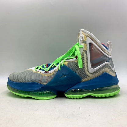 【中古品】【メンズ】 NIKE ナイキ DC9339-400 LEBRON 19 レブロン 19 靴 スニーカー シューズ 160-250828-ma-17-izu サイズ：34cm カラー：DUTCH BLUE/LIME GLOW 万代Net店