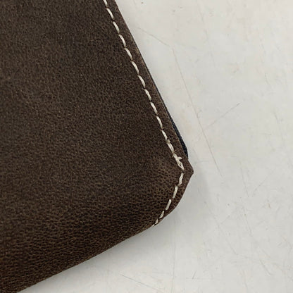 【中古品】【メンズ/レディース】 NELD ネルド CAMEL LEATHER ROUND ZIPPER LONG WALLET AN280 キャメルレザー ラウンドジッパー ロングウォレット 長財布 200-250828-as-06-izu カラー：ブラウン 万代Net店