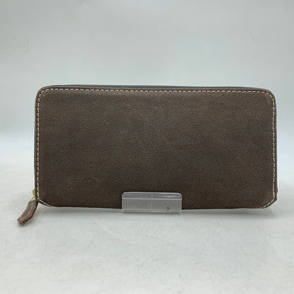 【中古品】【メンズ/レディース】 NELD ネルド CAMEL LEATHER ROUND ZIPPER LONG WALLET AN280 キャメルレザー ラウンドジッパー ロングウォレット 長財布 200-250828-as-06-izu カラー：ブラウン 万代Net店