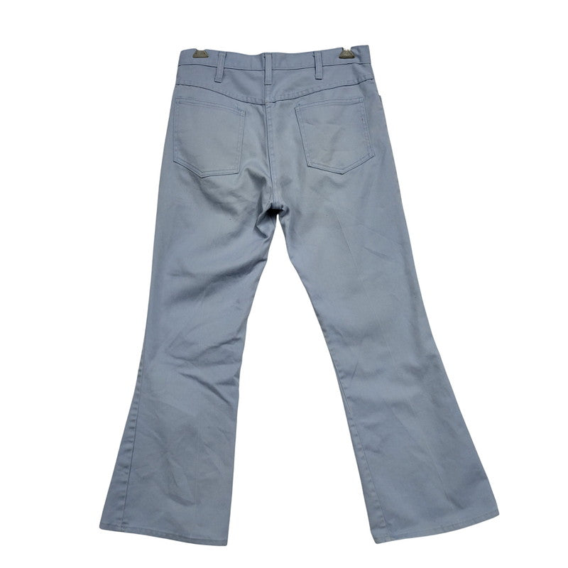 【中古品】【メンズ】 MONTGOMERY WARD モンゴメリーワード FLARE PANTS フレアパンツ 42TALONジッパー ボトムス 157-250823-as-16-izu カラー：ライトブルー 万代Net店