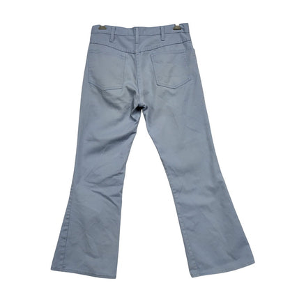 【中古品】【メンズ】 MONTGOMERY WARD モンゴメリーワード FLARE PANTS フレアパンツ 42TALONジッパー ボトムス 157-250823-as-16-izu カラー：ライトブルー 万代Net店