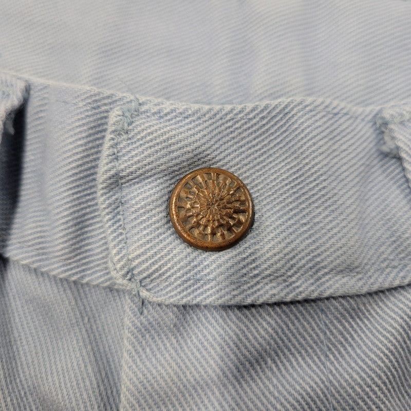 【中古品】【メンズ】 MONTGOMERY WARD モンゴメリーワード FLARE PANTS フレアパンツ 42TALONジッパー ボトムス 157-250823-as-16-izu カラー：ライトブルー 万代Net店