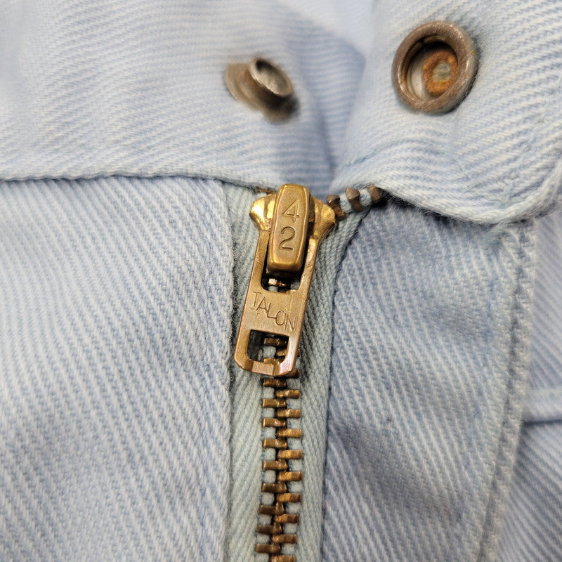 【中古品】【メンズ】 MONTGOMERY WARD モンゴメリーワード FLARE PANTS フレアパンツ 42TALONジッパー ボトムス 157-250823-as-16-izu カラー：ライトブルー 万代Net店