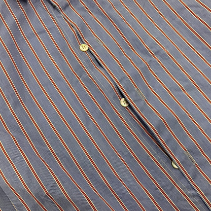 【中古品】【メンズ】 MAISON SPECIAL メゾンスペシャル ×THOMAS MASON トーマス メイソン STRIPE SS SHIRT ストライプ ショートスリーブ シャツ トップス 半袖 140-250825-ya-01-izu サイズ：46 カラー：ブルー 万代Net店