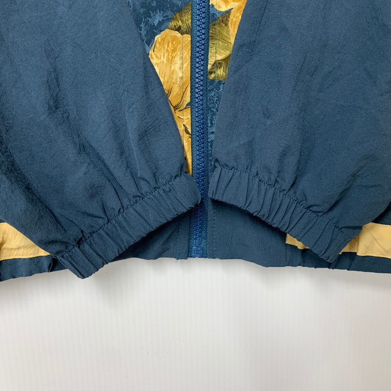 【中古品】【メンズ】 SPORT SAVVY スポーツ サヴィ USA製 FLOWER ART SATIN SWITCHING STAND COLLAR BLOUSON フラワー アート サテン スイッチング スタンド カラー ブルゾン トップス 長袖 アウター 146-250825-ya-04-izu サイズ：PL カラー：マルチカラー 万代Net店