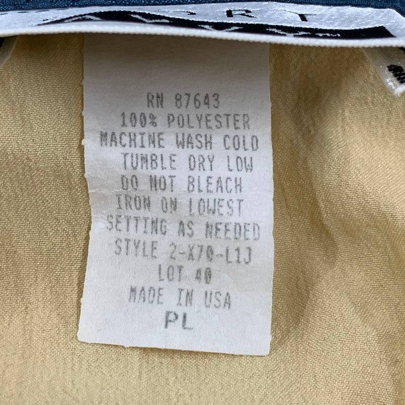 【中古品】【メンズ】 SPORT SAVVY スポーツ サヴィ USA製 FLOWER ART SATIN SWITCHING STAND COLLAR BLOUSON フラワー アート サテン スイッチング スタンド カラー ブルゾン トップス 長袖 アウター 146-250825-ya-04-izu サイズ：PL カラー：マルチカラー 万代Net店