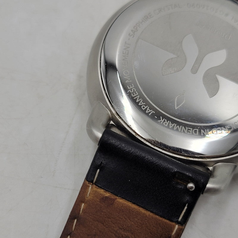 【中古品】【メンズ/レディース】 NORDGREEN ノードグリーン COPENHAGEN QUARTZ WATCH コペンハーゲン クォーツ 腕時計 197-251129-as-26-izu カラー：シルバー×ブラック 万代Net店