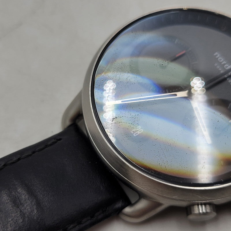 【中古品】【メンズ/レディース】 NORDGREEN ノードグリーン COPENHAGEN QUARTZ WATCH コペンハーゲン クォーツ 腕時計 197-251129-as-26-izu カラー：シルバー×ブラック 万代Net店