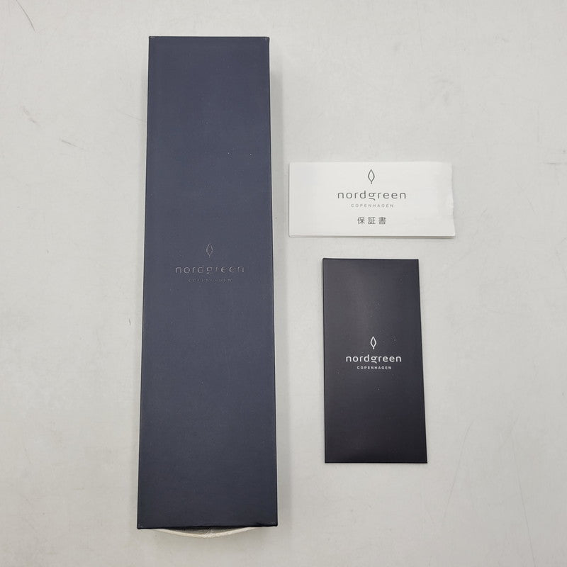 【中古品】【メンズ/レディース】 NORDGREEN ノードグリーン COPENHAGEN QUARTZ WATCH コペンハーゲン クォーツ 腕時計 197-251129-as-26-izu カラー：シルバー×ブラック 万代Net店