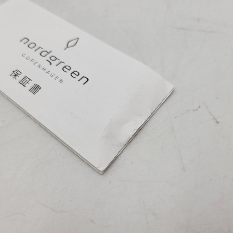 【中古品】【メンズ/レディース】 NORDGREEN ノードグリーン COPENHAGEN QUARTZ WATCH コペンハーゲン クォーツ 腕時計 197-251129-as-26-izu カラー：シルバー×ブラック 万代Net店
