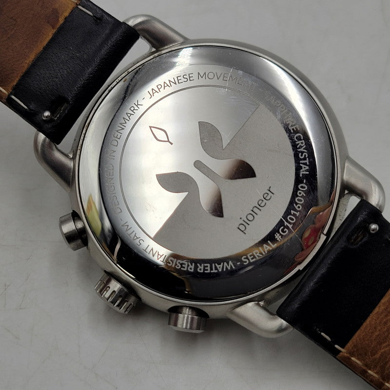 【中古品】【メンズ/レディース】 NORDGREEN ノードグリーン COPENHAGEN QUARTZ WATCH コペンハーゲン クォーツ 腕時計 197-251129-as-26-izu カラー：シルバー×ブラック 万代Net店