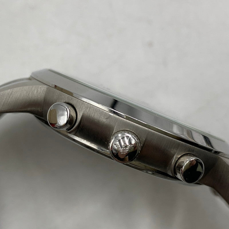 【中古品】【メンズ/レディース】 CHRONOGRAPH AR-2448 クロノグラフ ブルー文字盤 腕時計 197-251116-as-12-izu カラー：ブルー×シルバー 万代Net店