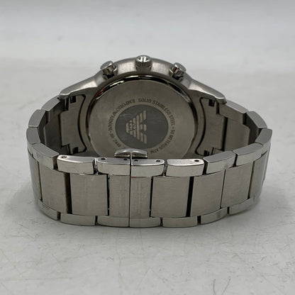 【中古品】【メンズ/レディース】 CHRONOGRAPH AR-2448 クロノグラフ ブルー文字盤 腕時計 197-251116-as-12-izu カラー：ブルー×シルバー 万代Net店
