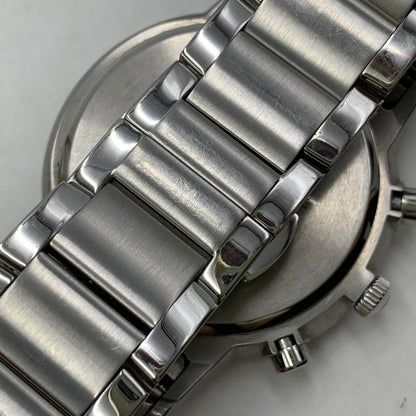 【中古品】【メンズ/レディース】 CHRONOGRAPH AR-2448 クロノグラフ ブルー文字盤 腕時計 197-251116-as-12-izu カラー：ブルー×シルバー 万代Net店