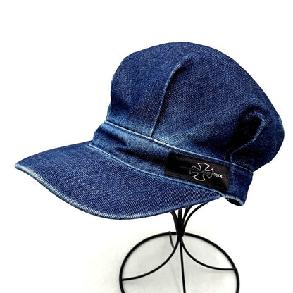 【中古品】【メンズ/レディース】 OLD INDEPENDENT オールドインディペンデント 90S DENIM WORK CAP 90年代 デニムワークキャップ 帽子 服飾雑貨 185-250828-ma-21-izu サイズ：FREE カラー：インディゴ 万代Net店