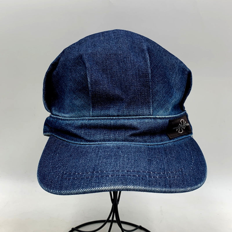 【中古品】【メンズ/レディース】 OLD INDEPENDENT オールドインディペンデント 90S DENIM WORK CAP 90年代 デニムワークキャップ 帽子 服飾雑貨 185-250828-ma-21-izu サイズ：FREE カラー：インディゴ 万代Net店