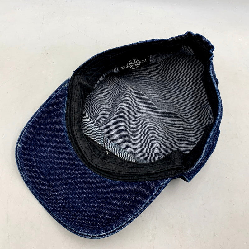 【中古品】【メンズ/レディース】 OLD INDEPENDENT オールドインディペンデント 90S DENIM WORK CAP 90年代 デニムワークキャップ 帽子 服飾雑貨 185-250828-ma-21-izu サイズ：FREE カラー：インディゴ 万代Net店