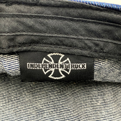 【中古品】【メンズ/レディース】 OLD INDEPENDENT オールドインディペンデント 90S DENIM WORK CAP 90年代 デニムワークキャップ 帽子 服飾雑貨 185-250828-ma-21-izu サイズ：FREE カラー：インディゴ 万代Net店