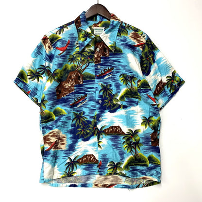 【中古品】【メンズ】 HAWAIIAN ハワイアン ALOHA SS SHIRT アロハ ショートスリーブ シャツ トップス 半袖 146-250825-ya-03-izu サイズ：下記参照 カラー：マルチカラー 万代Net店