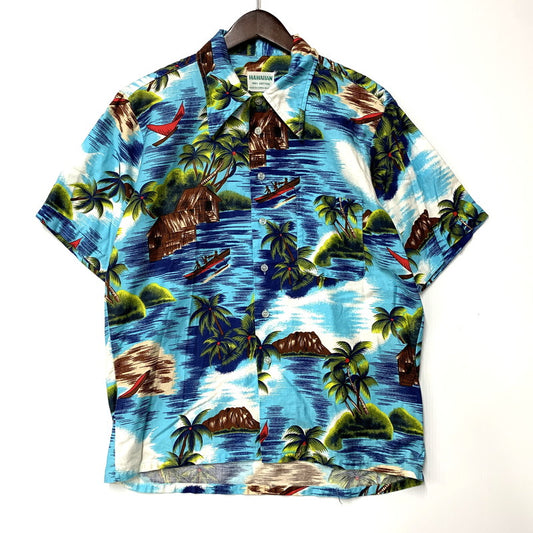 【中古品】【メンズ】 HAWAIIAN ハワイアン ALOHA SS SHIRT アロハ ショートスリーブ シャツ トップス 半袖 146-250825-ya-03-izu サイズ：下記参照 カラー：マルチカラー 万代Net店