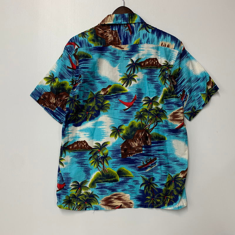 【中古品】【メンズ】 HAWAIIAN ハワイアン ALOHA SS SHIRT アロハ ショートスリーブ シャツ トップス 半袖 146-250825-ya-03-izu サイズ：下記参照 カラー：マルチカラー 万代Net店