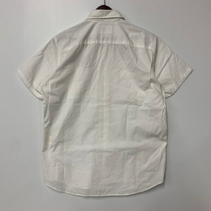 【中古品】【メンズ】 WACKO MARIA ワコマリア WARNING SS SHIRT ワーニング ショートスリーブ シャツ トップス 半袖 142-250825-ya-02-izu サイズ：M カラー：WHITE 万代Net店