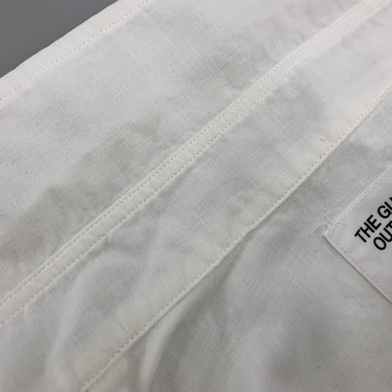 【中古品】【メンズ】 WACKO MARIA ワコマリア WARNING SS SHIRT ワーニング ショートスリーブ シャツ トップス 半袖 142-250825-ya-02-izu サイズ：M カラー：WHITE 万代Net店