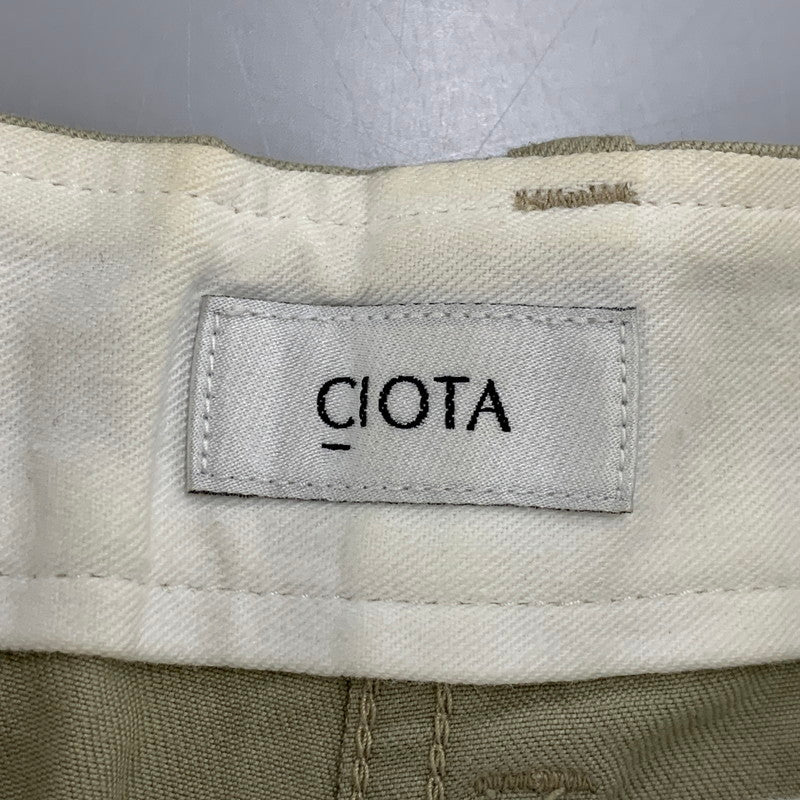 【中古品】【メンズ】 CIOTA シオタ PTLM-102M スビンコットン ウエポン チノパンツ ズボン ボトムス 151-250825-ya-08-izu サイズ：4 カラー：BEIGE 万代Net店