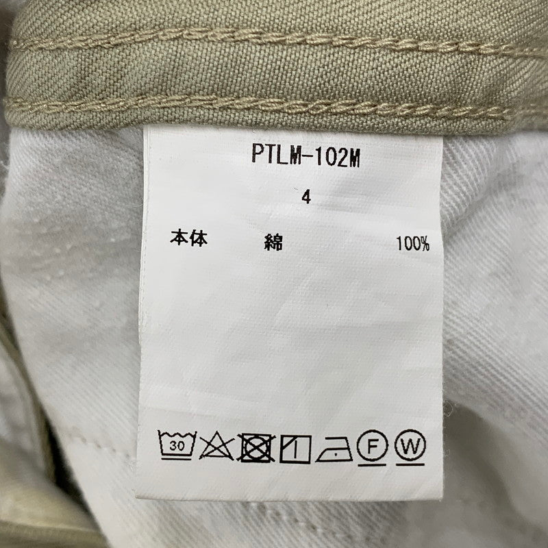 【中古品】【メンズ】 CIOTA シオタ PTLM-102M スビンコットン ウエポン チノパンツ ズボン ボトムス 151-250825-ya-08-izu サイズ：4 カラー：BEIGE 万代Net店