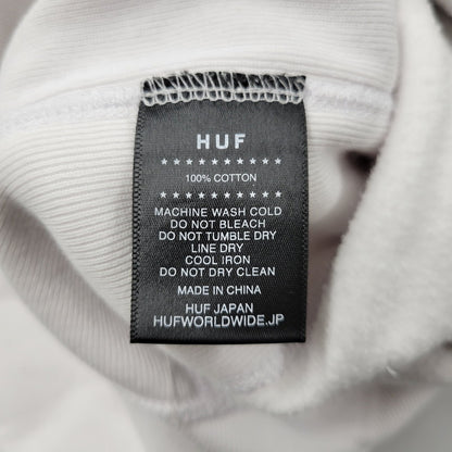 【中古品】【メンズ】 HUF ハフ DOWNHILL FROM SKIDROKYO HOODIE フーディー パーカー 長袖 トップス 142-250905-as-26-izu サイズ：L カラー：ホワイト 万代Net店