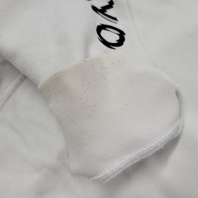 【中古品】【メンズ】 HUF ハフ DOWNHILL FROM SKIDROKYO HOODIE フーディー パーカー 長袖 トップス 142-250905-as-26-izu サイズ：L カラー：ホワイト 万代Net店