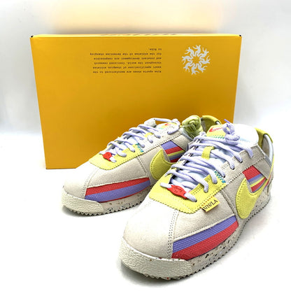 【中古美品】【メンズ】 NIKE×UNION ナイキ×ユニオン DR1413-100 CORTEZ コルテッツ 靴 スニーカー シューズ 160-250828-ma-19-izu サイズ：26.5cm カラー：LEMON FROST 万代Net店