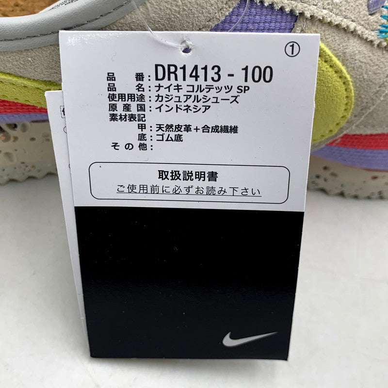 【中古美品】【メンズ】 NIKE×UNION ナイキ×ユニオン DR1413-100 CORTEZ コルテッツ 靴 スニーカー シューズ 160-250828-ma-19-izu サイズ：26.5cm カラー：LEMON FROST 万代Net店