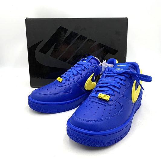 【中古美品】【メンズ】 NIKE×AMBUSH ナイキ×アンブッシュ DV3464-400 AIR FORCE 1 LOW エアフォース 1 ロー 靴 スニーカー シューズ 160-250823-ma-08-izu サイズ：26.5cm カラー：GAME ROYAL AND VIVID SULFUR 万代Net店