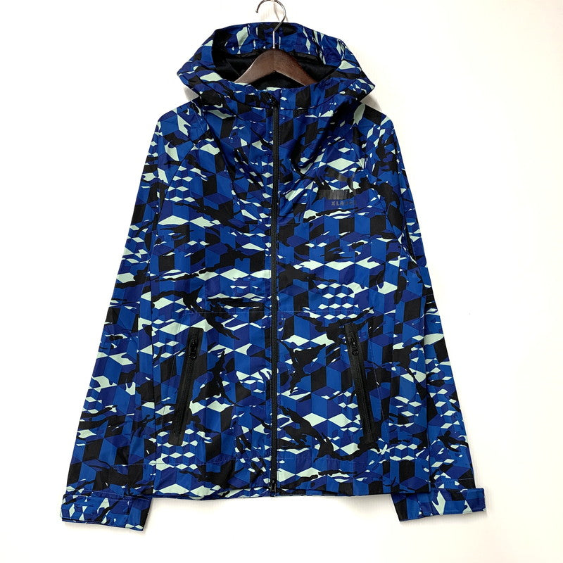 【中古美品】【メンズ】 XLARGE エクストララージ × PUMA プーマ 920449 ZIP UP HOODED JACKET ジップ アップ フーデッド ジャケット トップス 長袖 アウター 142-250825-ya-06-izu サイズ：L カラー：BLUE CAMO 万代Net店