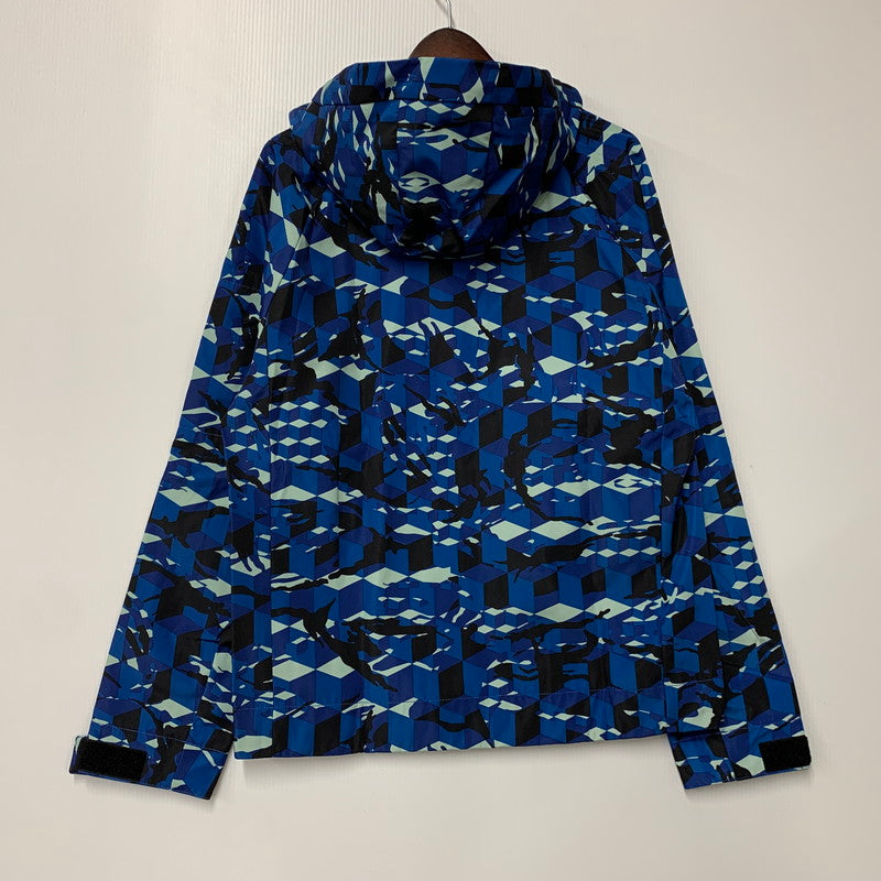【中古美品】【メンズ】 XLARGE エクストララージ × PUMA プーマ 920449 ZIP UP HOODED JACKET ジップ アップ フーデッド ジャケット トップス 長袖 アウター 142-250825-ya-06-izu サイズ：L カラー：BLUE CAMO 万代Net店