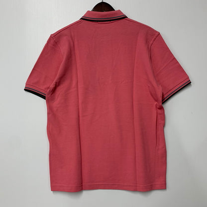 【中古品】【メンズ】 FRED PERRY フレッドペリー M12N SS POLO SHIRT ショートスリーブ ポロシャツ トップス 半袖 141-250826-ya-05-izu サイズ：40 カラー：ピンク 万代Net店