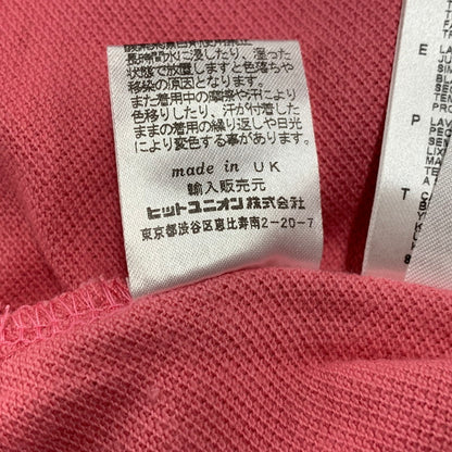 【中古品】【メンズ】 FRED PERRY フレッドペリー M12N SS POLO SHIRT ショートスリーブ ポロシャツ トップス 半袖 141-250826-ya-05-izu サイズ：40 カラー：ピンク 万代Net店