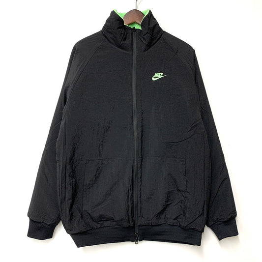 【未使用品】【メンズ】 NIKE ナイキ BQ6546-350 MONKEY TIME モンキータイム 別注 SWOOSH FULL ZIP JACKET スウッシュフルジップジャケット アウター 長袖 148-250823-ma-02-izu サイズ：L カラー：LIME/BLACK 万代Net店