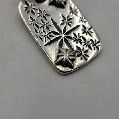 【中古品】【メンズ】 BILL WALL LEATHER ビルウォールレザー 925 MID STAR DOG TAG ミッドスタードッグタグ アクセサリー 小物 192-250824-ma-20-izu カラー：シルバー 万代Net店