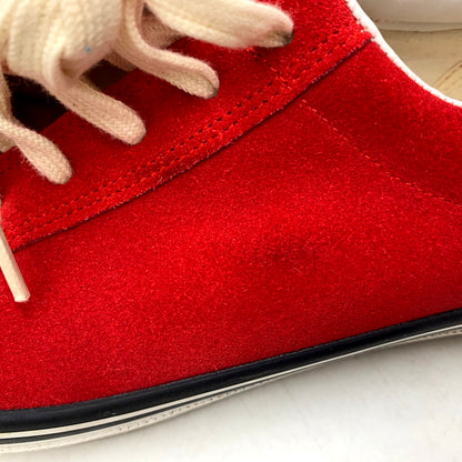 【中古品】【メンズ】 WAREHOUSE ウエアハウス 3400 LOW CUT SNEAKERS ローカットスニーカー 靴 シューズ 162-250828-ma-20-izu サイズ：9 カラー：レッド 万代Net店