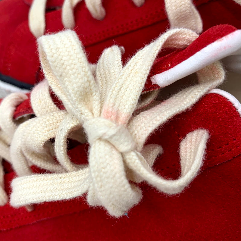 【中古品】【メンズ】 WAREHOUSE ウエアハウス 3400 LOW CUT SNEAKERS ローカットスニーカー 靴 シューズ 162-250828-ma-20-izu サイズ：9 カラー：レッド 万代Net店