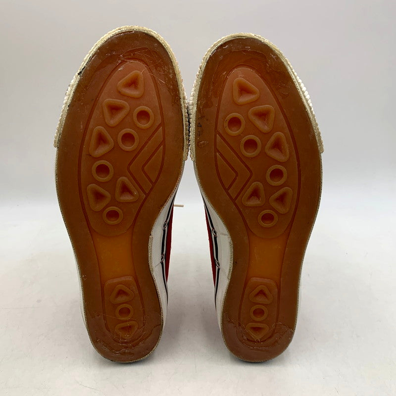 【中古品】【メンズ】 WAREHOUSE ウエアハウス 3400 LOW CUT SNEAKERS ローカットスニーカー 靴 シューズ 162-250828-ma-20-izu サイズ：9 カラー：レッド 万代Net店