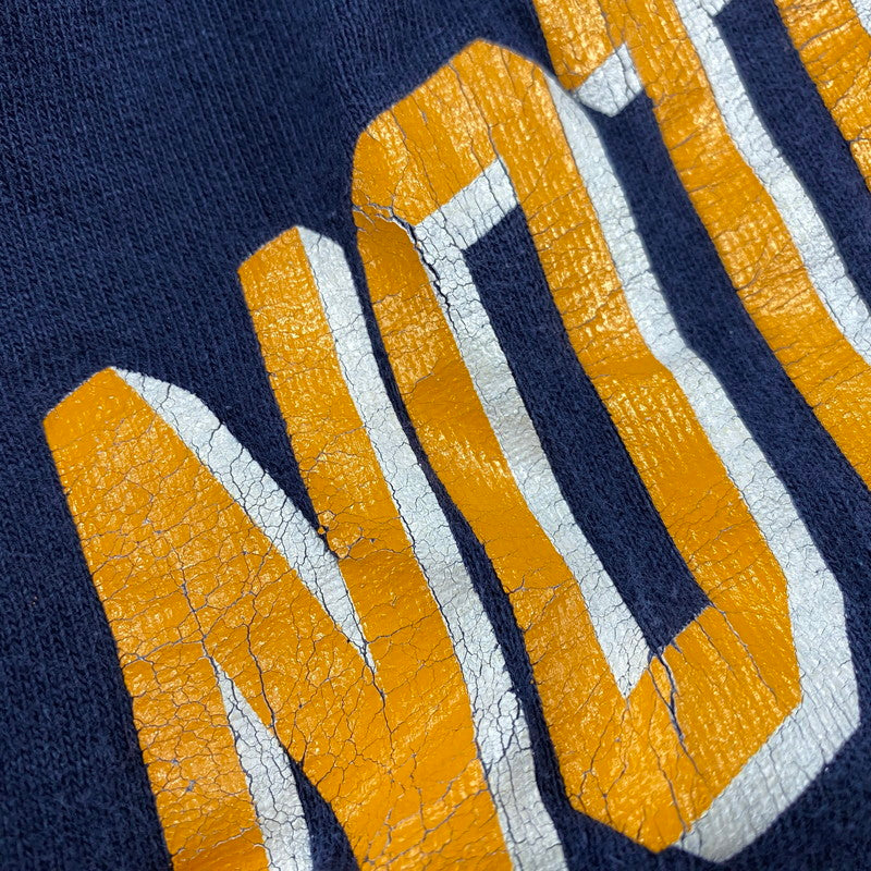 【中古品】【メンズ】 Champion チャンピオン USA製 トリコタグ後期 80S NOTRE DAME SS TEE 80年代 ノートルダム ショートスリーブT トップス 半袖 146-250830-ma-22-izu サイズ：XL カラー：ネイビー 万代Net店