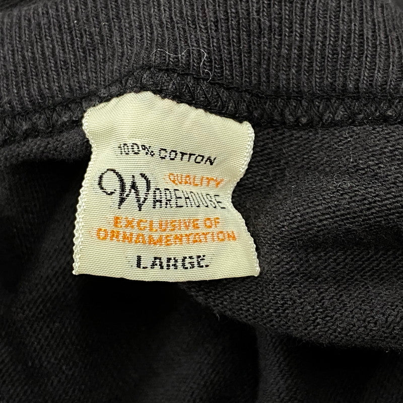 【中古品】【メンズ】 WAREHOUSE ウエアハウス 無地 LS TEE ロングスリーブT トップス 長袖 145-250830-ma-21-izu サイズ：L カラー：チャコール 万代Net店