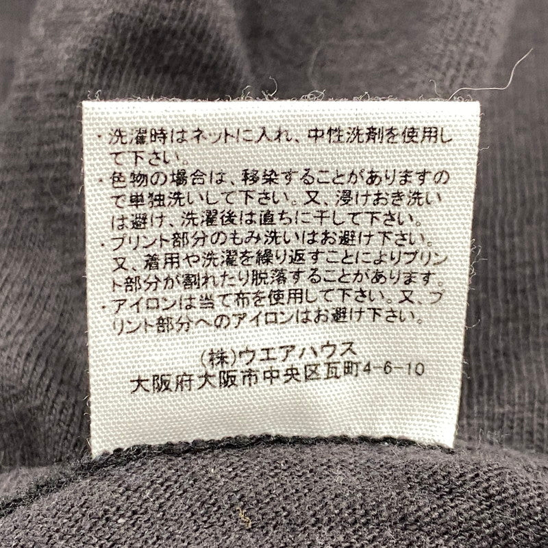 【中古品】【メンズ】 WAREHOUSE ウエアハウス 無地 LS TEE ロングスリーブT トップス 長袖 145-250830-ma-21-izu サイズ：L カラー：チャコール 万代Net店