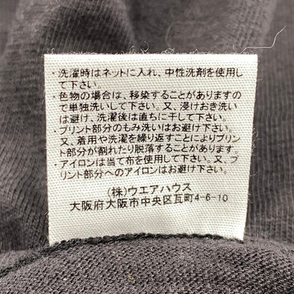 【中古品】【メンズ】 WAREHOUSE ウエアハウス 無地 LS TEE ロングスリーブT トップス 長袖 145-250830-ma-21-izu サイズ：L カラー：チャコール 万代Net店